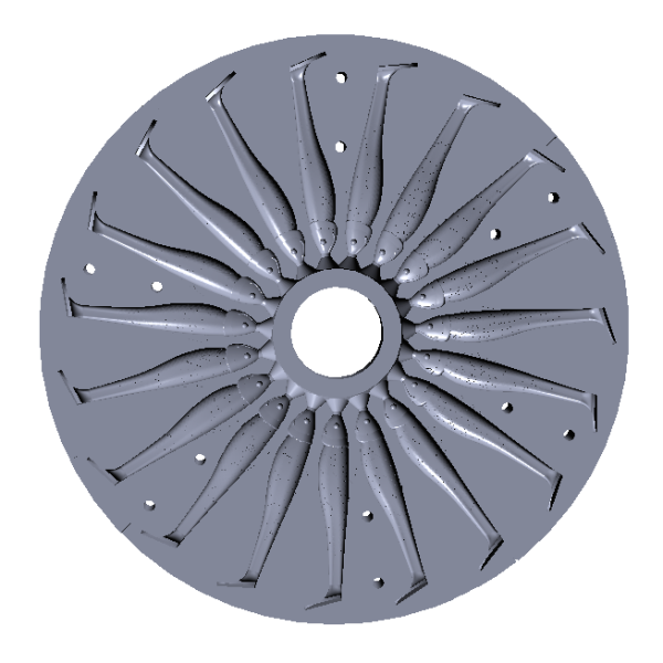 Spin Cast Mold V153 19 Cavity 4″ inch / 100 mm