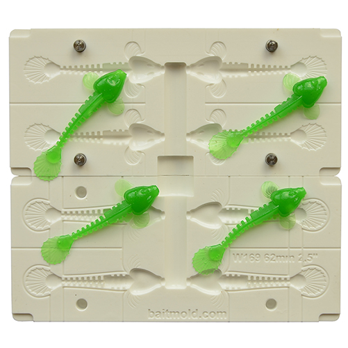 Mold W169 4 Cavity 2.5" inch / 62 mm