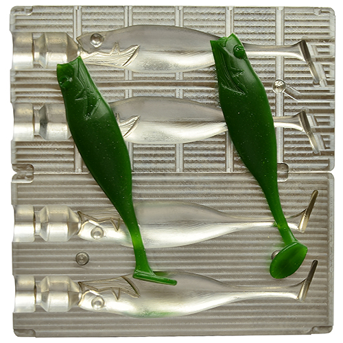Aluminum Mold V776 2 Cavity 4.2" inch / 106 mm Separate