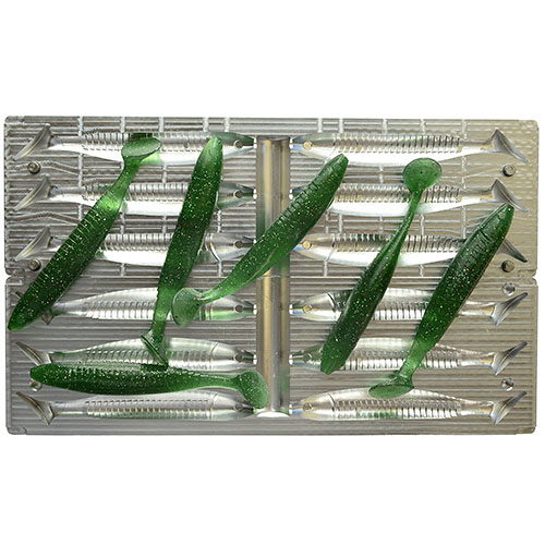 Aluminum Mold V663 6 Cavity 4.5" inch / 114 mm