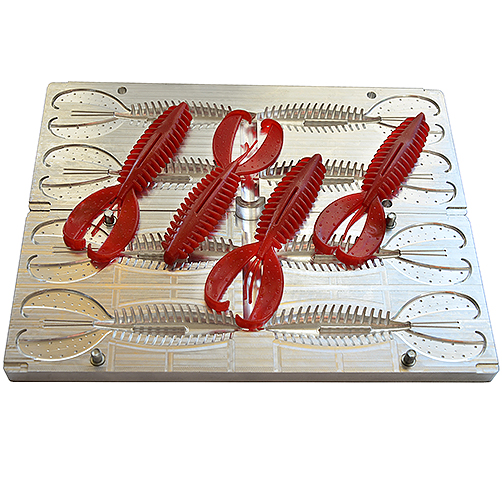 Aluminum Mold C86 4 cavity 4,33 inch / 108 mm