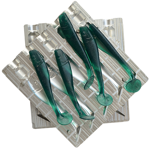 Aluminum Mold V686 5 Cavity 4" inch / 115 mm Separate