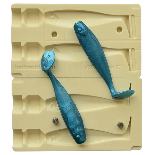 Mold V358 2 Cavity 3" inch / 77 mm Separate