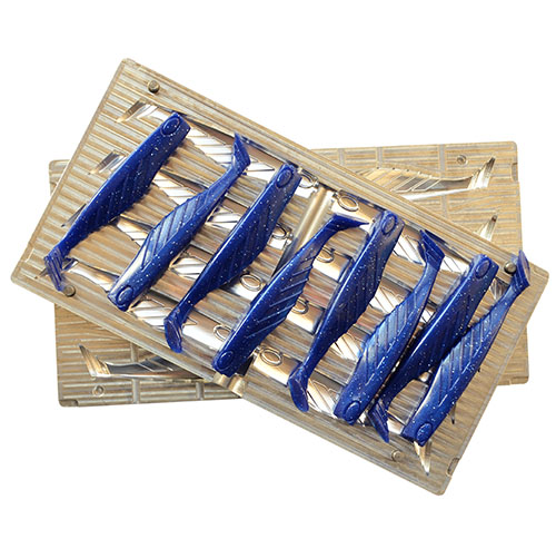 Aluminum Mold V817 8 Cavity 4" inch / 100 mm