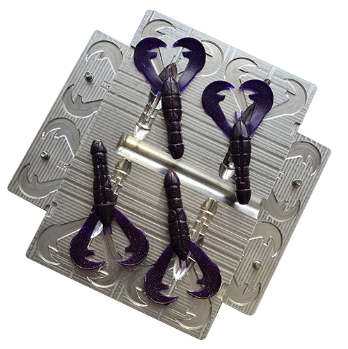 Aluminum Mold C72 4 cavity 3,8 inch / 95 mm