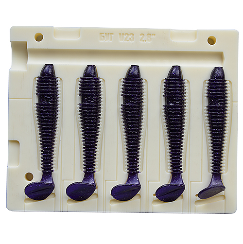 Mold V23x5 cavity 2,8 inch / 71 mm