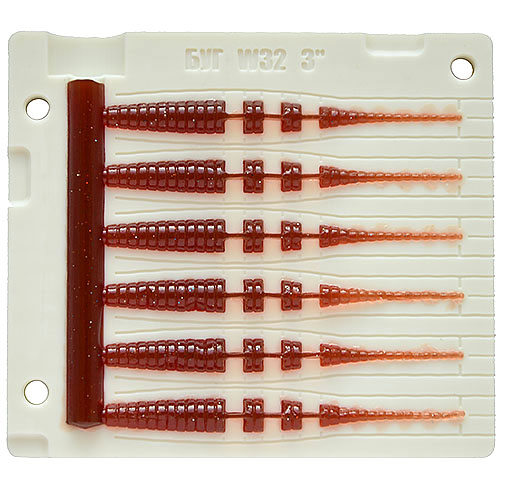 Mold W32x6 75 mm / 3 inch 6 cavity